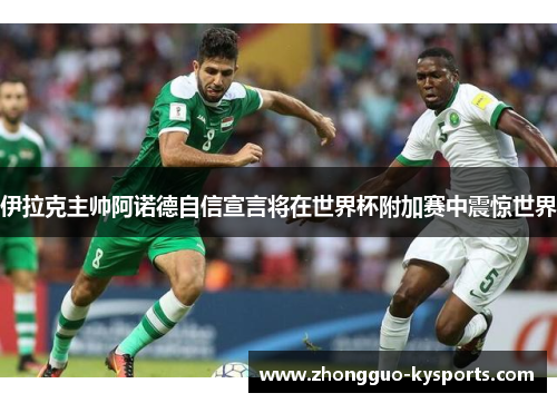 伊拉克主帅阿诺德自信宣言将在世界杯附加赛中震惊世界